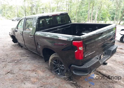 2021 Chevrolet Silverado 1500 4Wd Short Bed Custom Trail Boss из США, поврежденный, VIN 1GCPYCEF3MZ398120